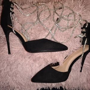 Azalea Wang Capri-Black heels